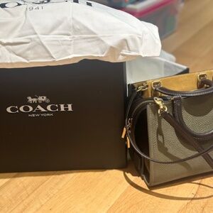 Coach Rogue 25 color block bag